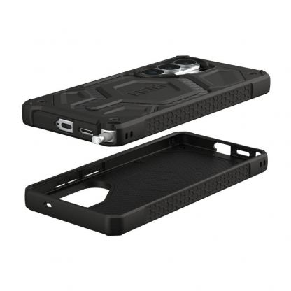 Удароустойчив хибриден кейс с MagSafe за Samsung Galaxy S26 Ultra - Urban Armor Gear Monarch Pro Carbon Fiber Case (черен) 13