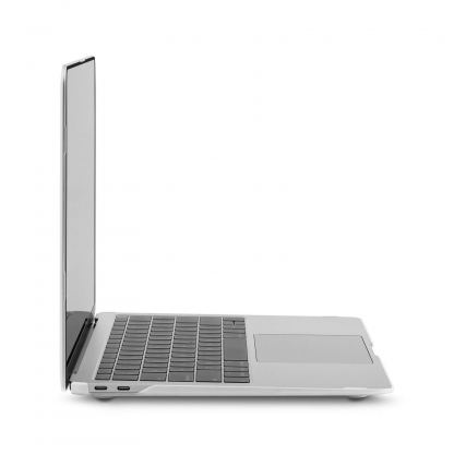Moshi iGlaze Case - матиран предпазен кейс за MacBook Air 13 (2018), MacBook Air 13 (2020), MacBook Air 13 M1 (2020) (прозрачен-мат) 2