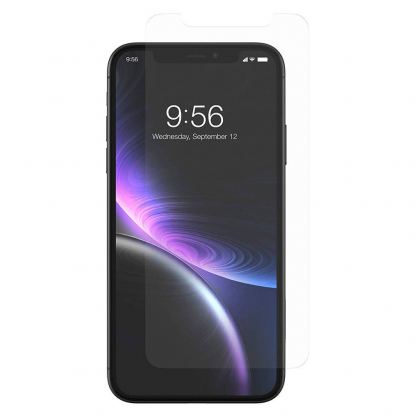 Zagg Invisible Shield Glass+ - калено стъклено защитно покритие за дисплея на iPhone 11, iPhone XR (прозрачен) 3