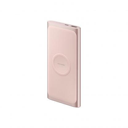 Samsung Wireless Powerbank EB-U1200CP 10000 mAh - външна батерия с безжично зареждане, USB и USB-C изходи (розов) 4