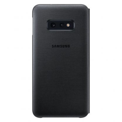Samsung LED View Cover EF-NG970PB - оригинален калъф през който виждате информация от дисплея за Samsung Galaxy S10E (черен) 4