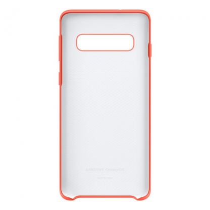 Samsung Silicone Cover Case EF-PG973TH - оригинален силиконов кейс за Samsung Galaxy S10 (розов) 3