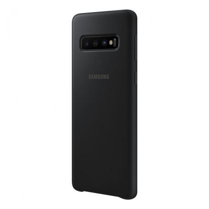 Samsung Silicone Cover Case EF-PG973TB - оригинален силиконов кейс за Samsung Galaxy S10 (черен) 2