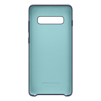 Samsung Silicone Cover Case EF-PG975TN - оригинален силиконов кейс за Samsung Galaxy S10 Plus (тъмносин) 3