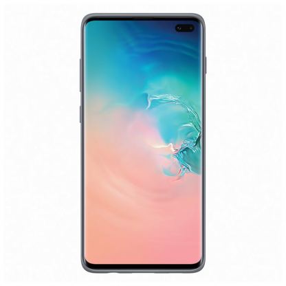 Samsung Protective Stand Cover EF-RG975CS - оригинален хибриден кейс за Samsung Galaxy S10 Plus (сребрист) 4