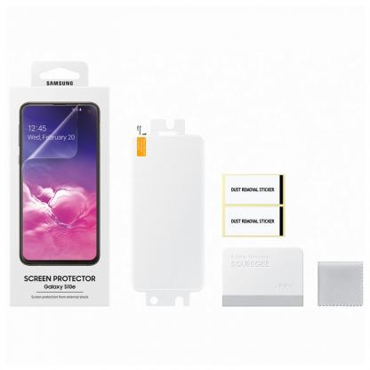 Samsung Screen Protector ET-FG970CTEGWW - два броя оригинално защитно покритие за Samsung Galaxy S10E 3