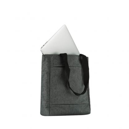 Incase City General Tote - елегантна чанта за MacBook Pro 13 и лаптопи до 13 инча (тъмносив) 2