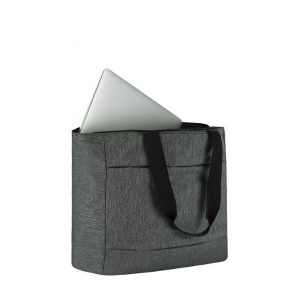 Incase City Market Tote - елегантна чанта за MacBook Pro 15 и лаптопи до 15 инча (тъмносив) 2