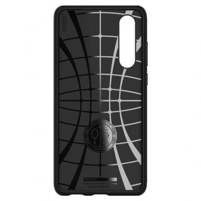 Spigen Rugged Armor Case - тънък качествен слииконов (TPU) калъф за Huawei P30 (черен) 4