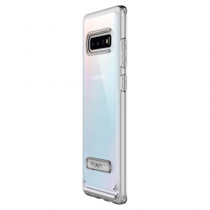 Spigen Ultra Hybrid S Case - хибриден кейс с висока степен на защита за Samsung Galaxy S10 Plus (прозрачен) 3