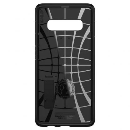 Spigen Tough Armor Case - хибриден кейс с най-висока степен на защита за Samsung Galaxy S10 Plus (черен) 6