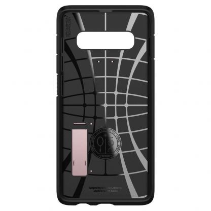 Spigen Tough Armor Case - хибриден кейс с най-висока степен на защита за Samsung Galaxy S10 (розово злато) 7