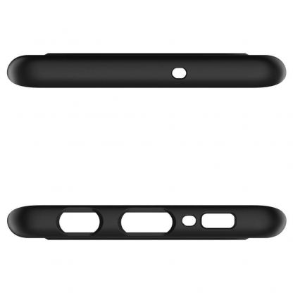 Spigen Thin Fit Case - качествен тънък матиран кейс за Samsung Galaxy S10 Plus (черен) 6