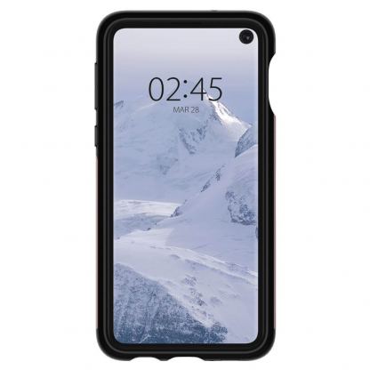 Spigen Slim Armor CS Case - хибриден кейс с отделение за кр. карти и най-висока степен на защита за Samsung Galaxy S10e (черен) 5