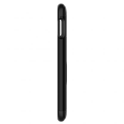 Spigen Slim Armor CS Case - хибриден кейс с отделение за кр. карти и най-висока степен на защита за Samsung Galaxy S10e (черен) 8