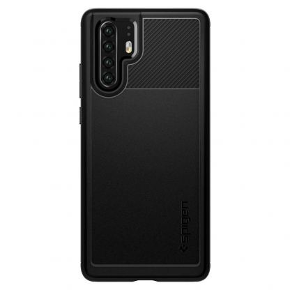 Spigen Rugged Armor Case - тънък качествен слииконов (TPU) калъф за Huawei P30 Pro (черен) 2