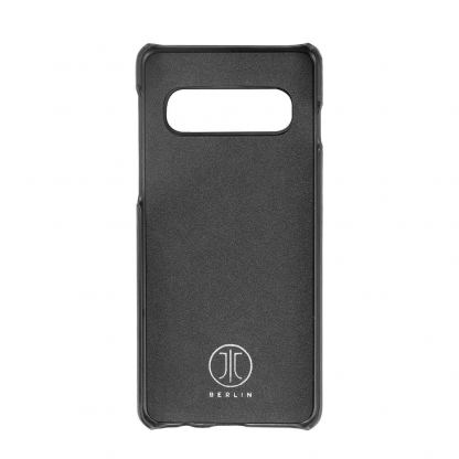 JT Berlin BackCase Kreuzberg - кожен кейс (естествена кожа) за Samsung Galaxy S10 (черен) 2