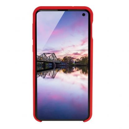 JT Berlin Steglitz Silicone Case - силиконов калъф за Samsung Galaxy S10E (червен) 2
