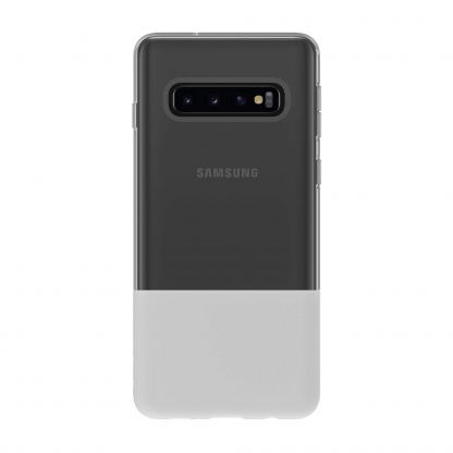 Incipio NGP Case - удароустойчив силиконов калъф за Samsung Galaxy S10 (прозрачен) 4