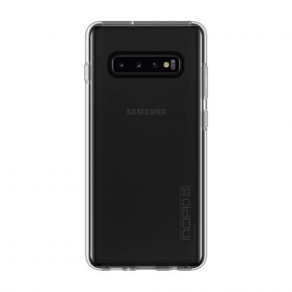 Incipio DualPro Case - удароустойчив хибриден кейс за Samsung Galaxy S10 Plus (прозрачен) 4