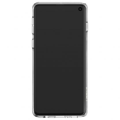 Skech Matrix Case - удароустойчив TPU калъф за Samsung Galaxy S10 Plus (прозрачен) 3