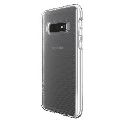 Skech Matrix Case - удароустойчив TPU калъф за Samsung Galaxy S10E (прозрачен) 3
