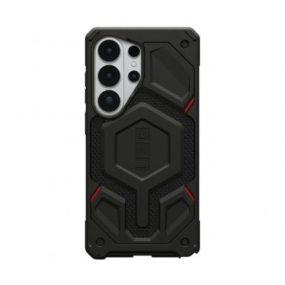 Удароустойчив хибриден кейс с MagSafe за Samsung Galaxy S26 Ultra - UAG Monarch Pro Kevlar Case (черен) 3