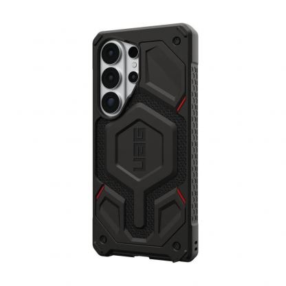 Удароустойчив хибриден кейс с MagSafe за Samsung Galaxy S26 Ultra - UAG Monarch Pro Kevlar Case (черен) 4