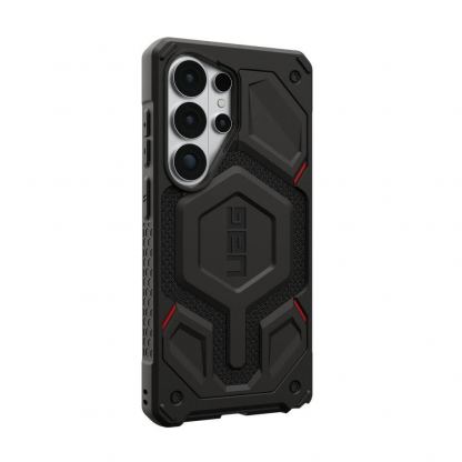 Удароустойчив хибриден кейс с MagSafe за Samsung Galaxy S26 Ultra - UAG Monarch Pro Kevlar Case (черен) 5