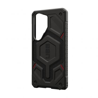 Удароустойчив хибриден кейс с MagSafe за Samsung Galaxy S26 Ultra - UAG Monarch Pro Kevlar Case (черен) 8