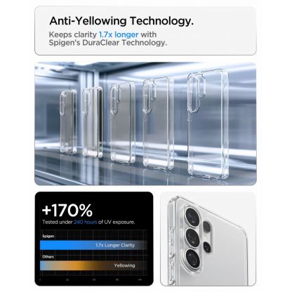 Хибриден кейс с висока степен на защита за Samsung Galaxy S26 Ultra - Spigen Ultra Hybrid Case (прозрачен) 14