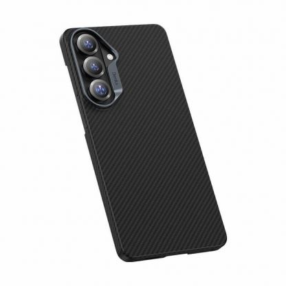 Кевларен кейс с MagSafe за Samsung Galaxy S26 Plus - Benks Armor Air Kevlar Metal Frame Case 600D (черен) 7