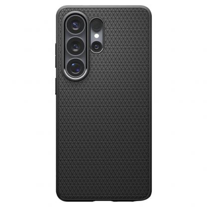 Силиконов (TPU) калъф с висока степен на защита за Samsung Galaxy S26 Ultra - Spigen Liquid Air Case (черен) 2