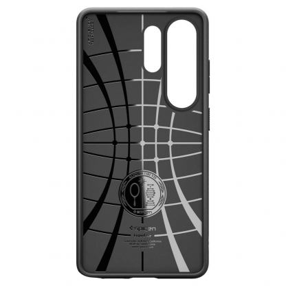 Силиконов (TPU) калъф с висока степен на защита за Samsung Galaxy S26 Ultra - Spigen Liquid Air Case (черен) 3
