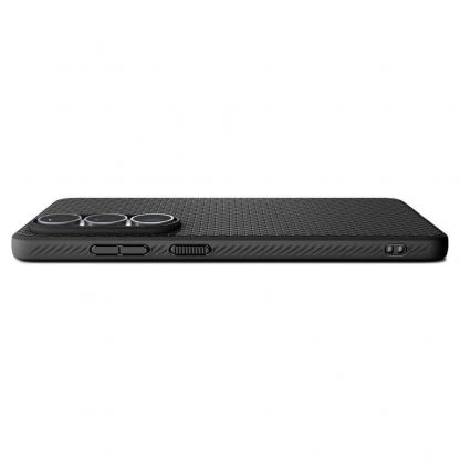 Силиконов (TPU) калъф с висока степен на защита за Samsung Galaxy S26 Ultra - Spigen Liquid Air Case (черен) 8