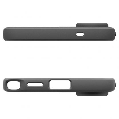 Силиконов (TPU) калъф с висока степен на защита за Samsung Galaxy S26 Ultra - Spigen Liquid Air Case (черен) 12