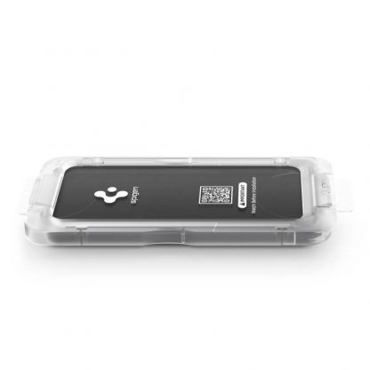 2 броя стъклени защитни покрития за дисплея на Samsung Galaxy S26 - Spigen Glass tR EZ Fit Pro HD 2 Pack  7