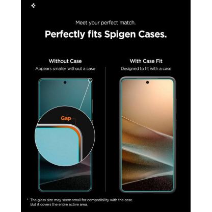 2 броя стъклени защитни покрития за дисплея на Samsung Galaxy S26 - Spigen Glass tR EZ Fit Pro HD 2 Pack  16