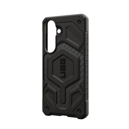 Удароустойчив хибриден кейс с MagSafe за Samsung Galaxy S26 Plus - UAG Monarch Pro Carbon Fiber Case (черен) 9