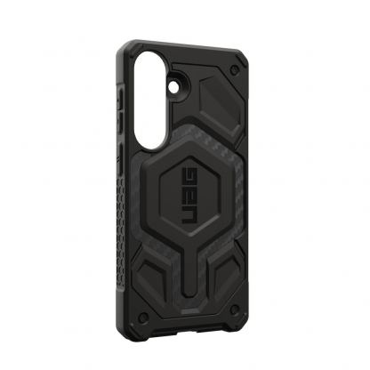 Удароустойчив хибриден кейс с MagSafe за Samsung Galaxy S26 Plus - UAG Monarch Pro Carbon Fiber Case (черен) 10