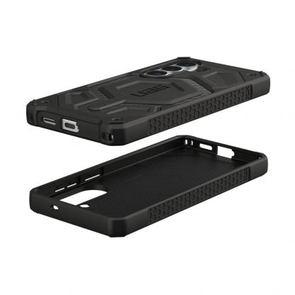 Удароустойчив хибриден кейс с MagSafe за Samsung Galaxy S26 Plus - UAG Monarch Pro Carbon Fiber Case (черен) 13