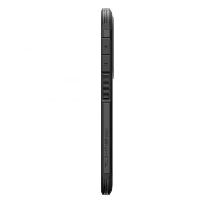 Хибриден кейс с най-висока степен на защита с MagSafe за Samsung Galaxy S26 Plus - Spigen Tough Armor MagSafe Case (черен) 6