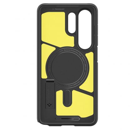 Хибриден кейс с най-висока степен на защита с MagSafe за Samsung Galaxy S26 Ultra - Spigen Tough Armor MagSafe Case (черен) 3