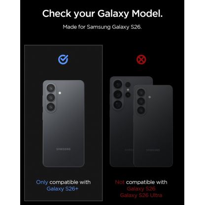 2 комплекта предпазни стъклени лещи за камерата на Samsung Galaxy S26 Plus - Spigen Glass tR EZ Fit Optik Pro Lens Protector 2 Pack (черен) 2