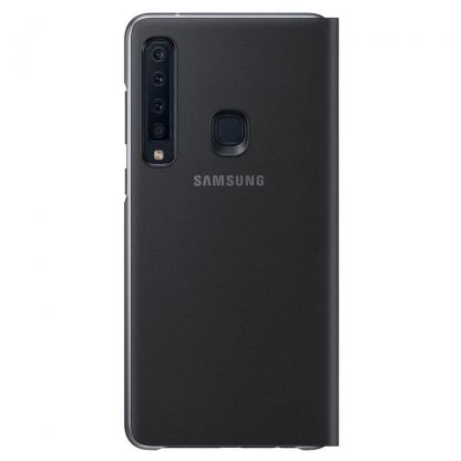 Samsung Flip Wallet Cover EF-WA920PBEGWW - оригинален кожен кейс за Samsung Galaxy A9 (2018) (черен) 5