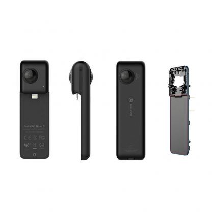 Insta360 Nano S - 360-градусова, 4K, 3D камера за заснемане на любимите ви моменти  3