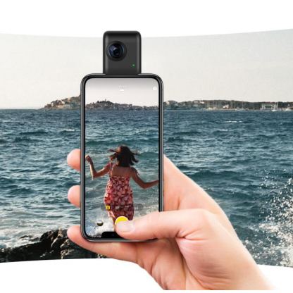 Insta360 Nano S - 360-градусова, 4K, 3D камера за заснемане на любимите ви моменти  8