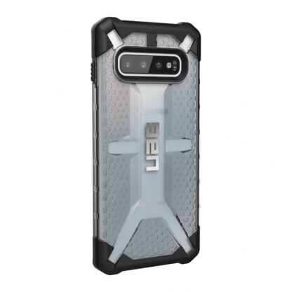 Urban Armor Gear Plasma - удароустойчив хибриден кейс за Samsung Galaxy S10 Plus (прозрачен) 4