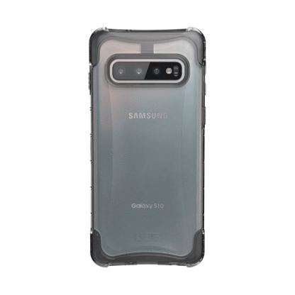 Urban Armor Gear Plyo Case - удароустойчив хибриден кейс за Samsung Galaxy S10 (прозрачен) 2