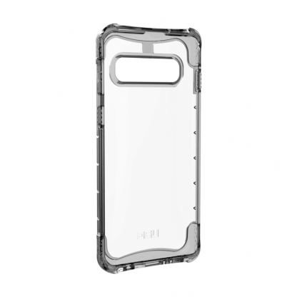 Urban Armor Gear Plyo Case - удароустойчив хибриден кейс за Samsung Galaxy S10 (прозрачен) 5